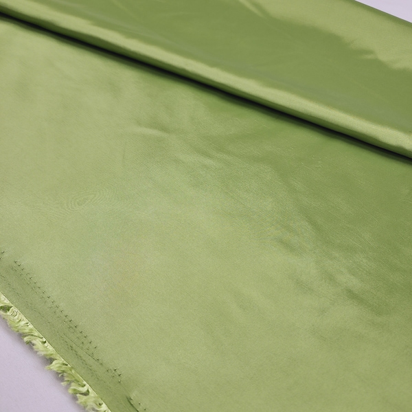LIGHT GREEN Solid Taffeta Fabric/ Taffeta Fabric By the Yard STYLE 292