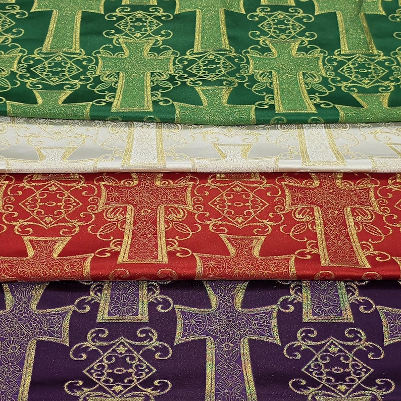 Liturgical Prayer Table Cloth Catholic Christian Catechesis Set of 4 ...