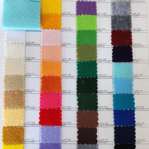 72&quot; Wide 100% Acrylic Felt Fabric by the Yard & Bolt, High Quality Thick Felt for Decorations, Projects, Crafts, Costume - STYLE 322