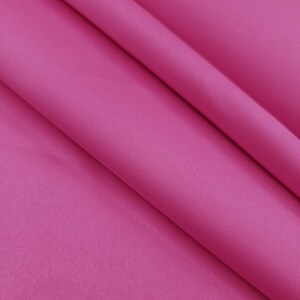 Hot Pink Japanese Heavy Dull Matte Bridal Satin Fabric by the yard for Wedding Gowns Lining Skirts Decor Events Garments 60"Wide - STYLE 144