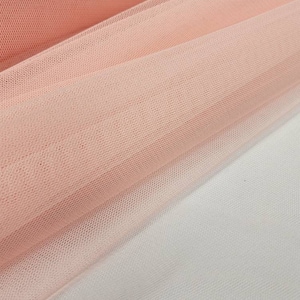 Licht Blush Polyester Engelse Netstof - Lichtgewicht Net - Zacht - Licht Blush Stretch Mesh Netting Tule op maat gesneden - STIJL 100