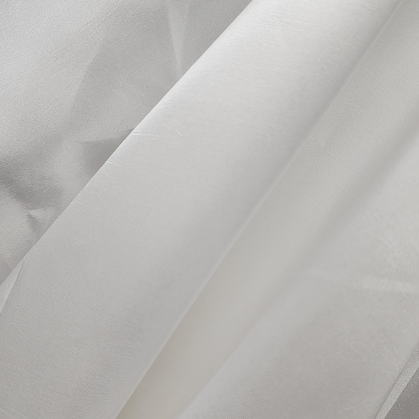 WHITE Solid Taffeta Fabric - 58/60"Wide Plain Taffeta Fabric By the Yard - STYLE 292