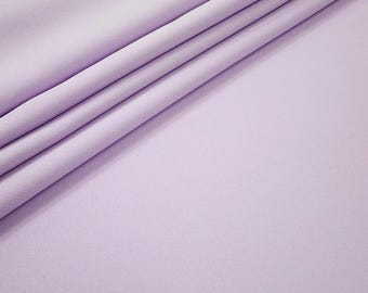 LILAC Polyester Gabardine Fabric by the Yard for Suits Overcoats Trousers Slacks Uniforms Vestment Clothing Apron Decor Napkins Skirts - 038