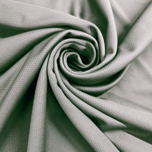 Dark Olive Green Dimple Sports Mesh Knit Fabric by the Yard & Bolt, Dimple Mesh Jersey Fabric Ideal for Uniforms, Active Tops,  STYLE 326