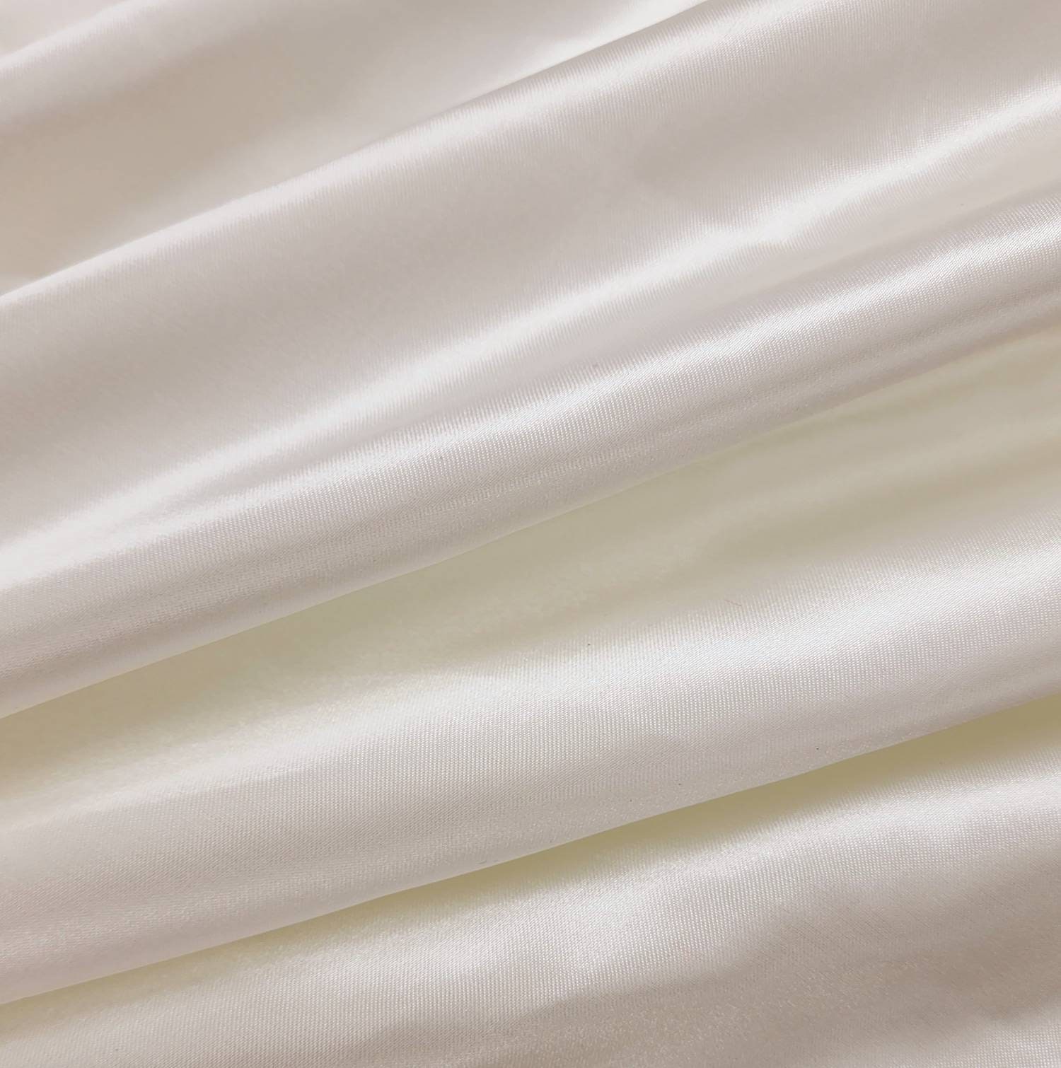 Dark Silver Satin Fabric, Silky Satin Fabric Silver , Bridal Satin