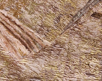 Różowozłota, kolorowa, marszczona, metaliczna tkanina brokatowa z wzorem żakardowym, sprzedawana na metry, idealna na spódnice do kostiumów, styl DIY 033