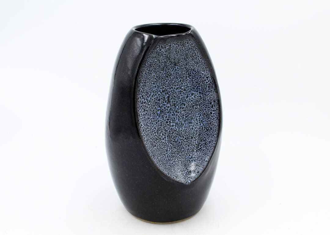 Wheel Thrown Stoneware Vase - Etsy