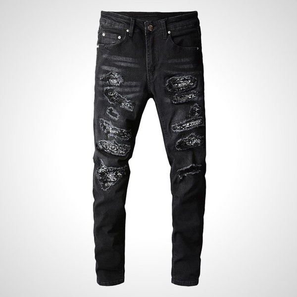 Trash Dogg Stretch Jeans | Skinny, Slim Fit | Emo, Punk, Urban Street Wear