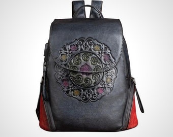 Spiked Backpack - Etsy