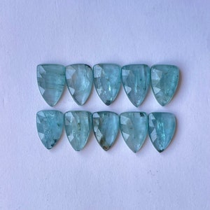 Natural icy kyanite rosecut gemstone for Jewelry making 10pcs lot