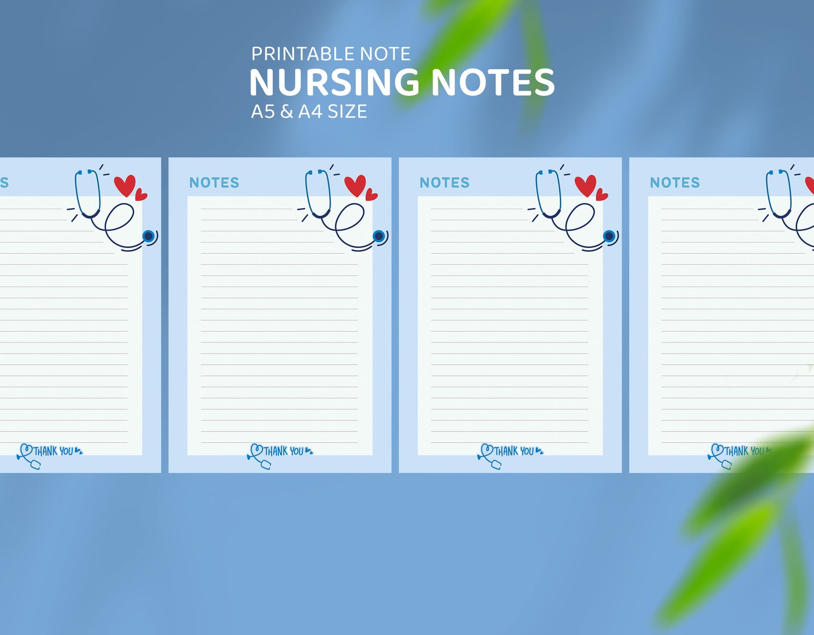 Nurse Notepad Nursing School Notes Nursing Student Note Etsy