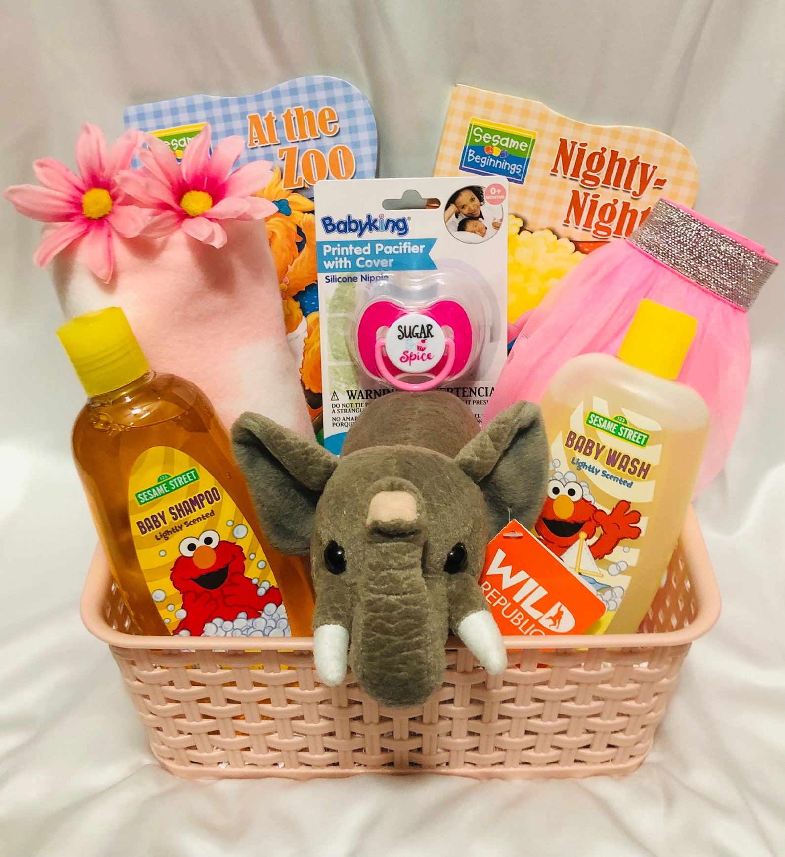Baby Girl Gift Basket/New Parents Gift Basket Etsy
