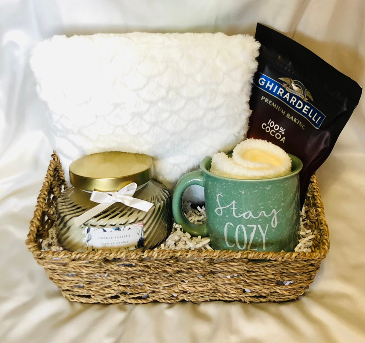 Cozy Gift Basket Etsy