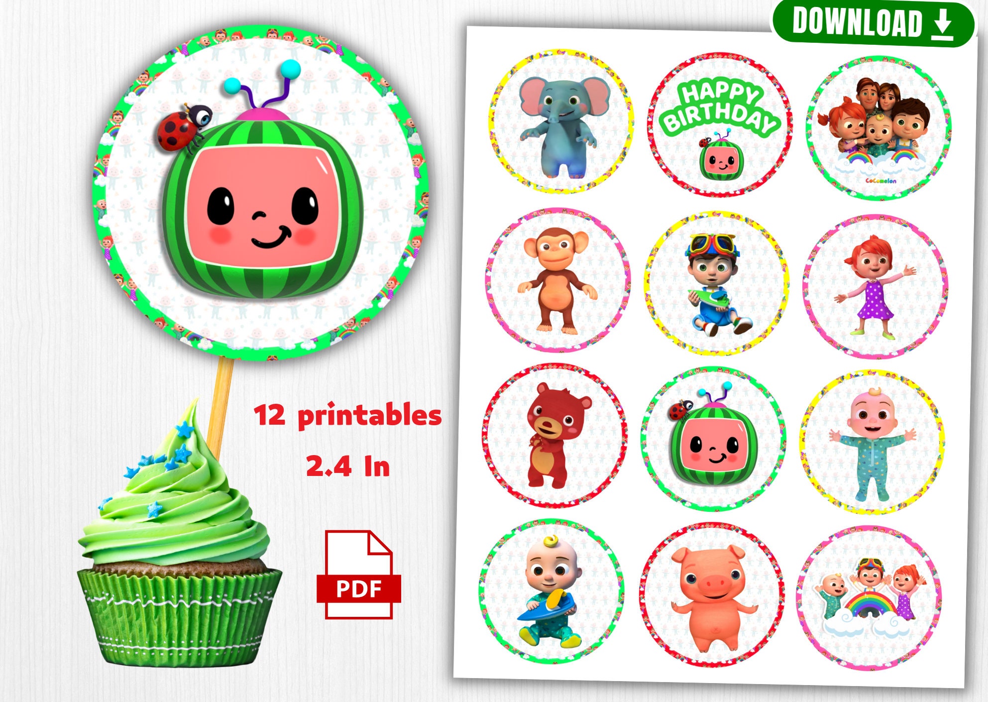 Cocomelon Party - Etsy