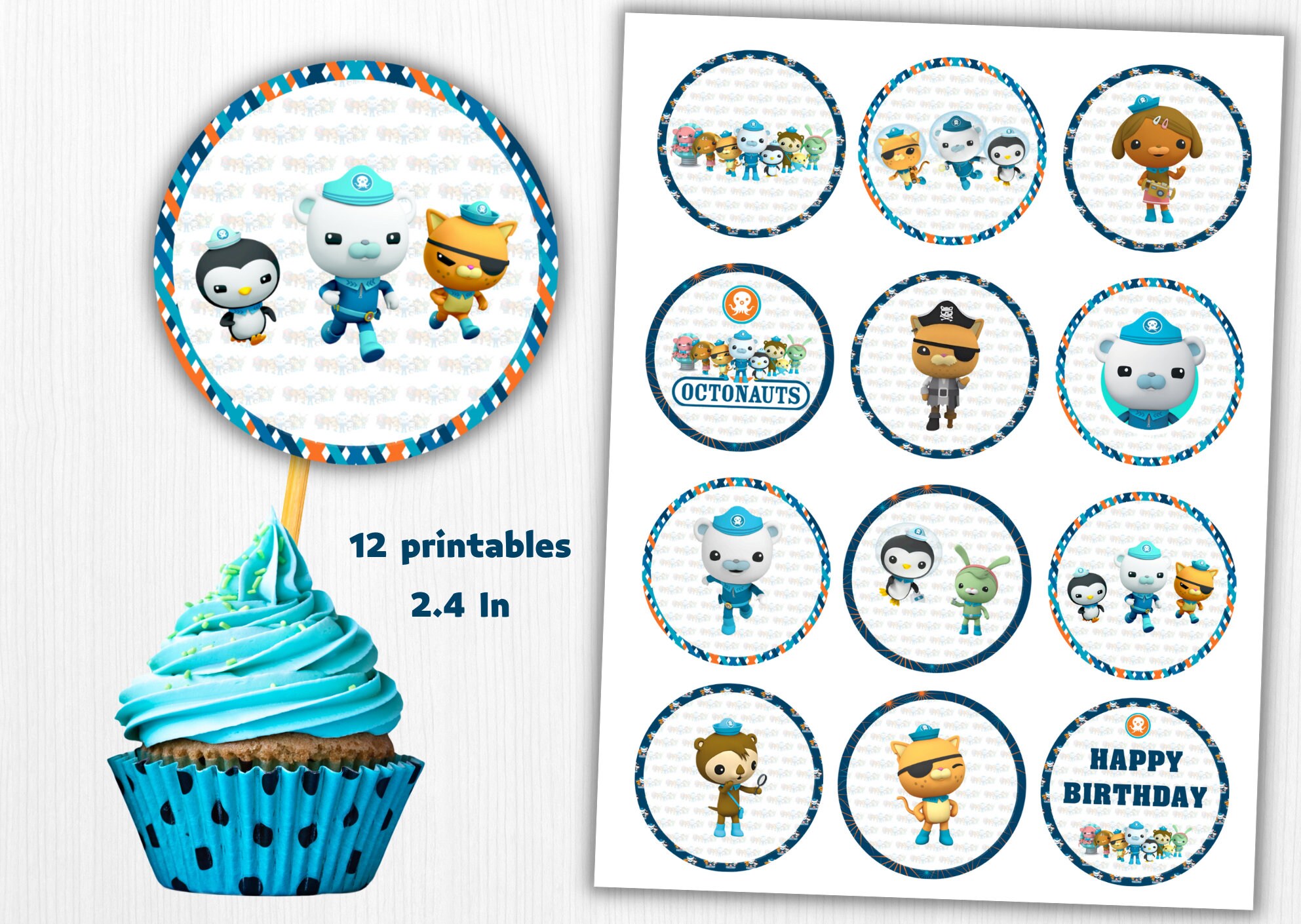 Octonauts Printables - Etsy