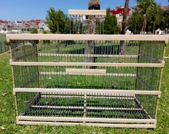 Bird Cage / Handmade Cage For Canary Cockatiel Finch or Lovebird