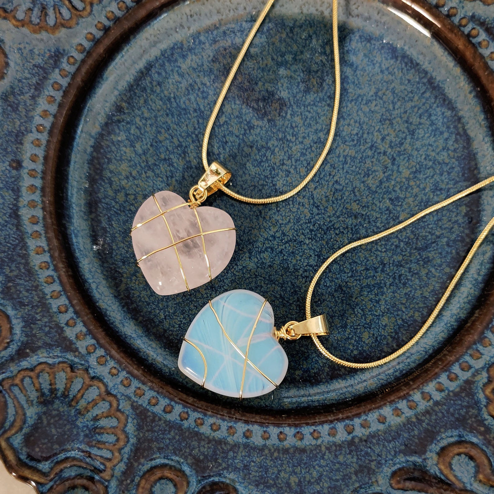 Diamond Castle Necklace for Girls Crystal Necklace Handmade Etsy