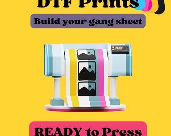 DTF Transfer, Full Color Custom DTF Print, High Quality, Ready To Press Transfers, Wholesale Dtf Print, Custom Heat Transfer, Direct To Film