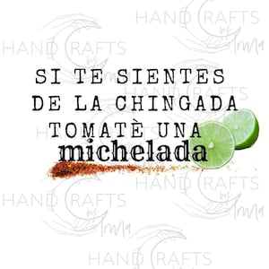 Mexican Michelada PNG | Sublimation Design | Latina PNG | Latina SVG | Mexican Design | Latino