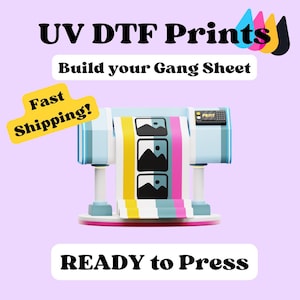 UV DTF prints| custom uv dtf|  UV dtf png| uv dtf libby| 3d uv dtf| uv dtf decals| uv dtf sticker| uv dtf| Uv Waterproof Ready to Apply|