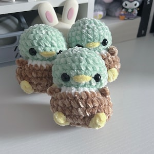 Gehaakte wilde eend knuffels