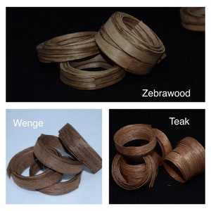 Bentwood Ring Blanks, Exotic Ring Blanks, Domestic Ring Blanks, Only Wood ring blanks Zebrawood