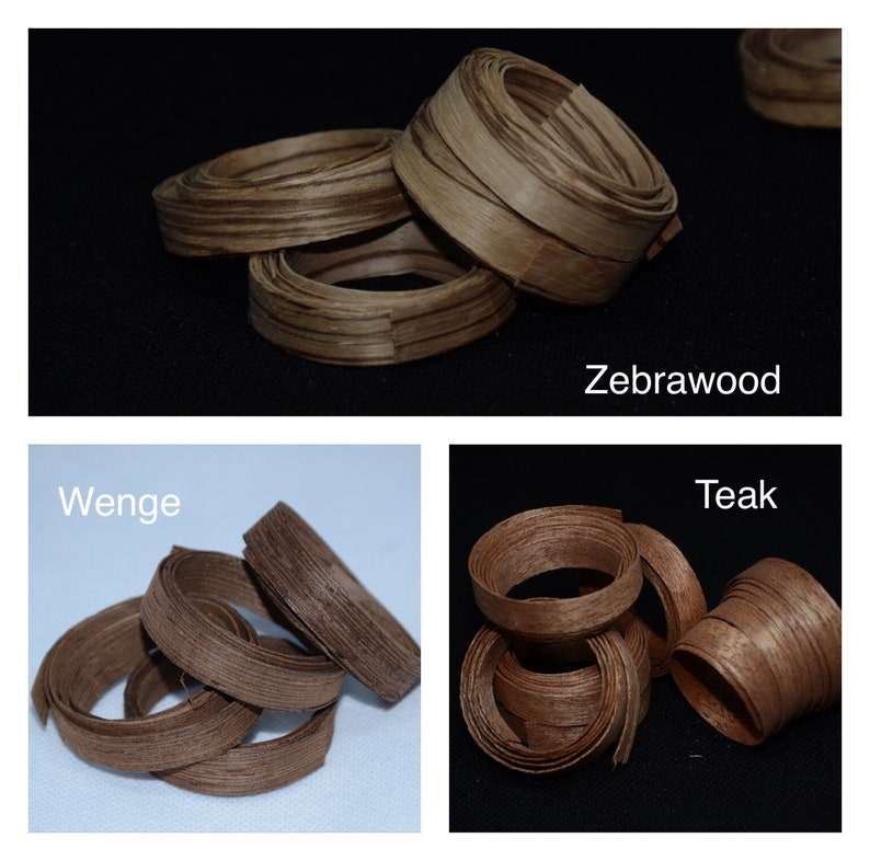 Bentwood Ring Blanks, Exotic Ring Blanks, Domestic Ring Blanks, Only Wood ring blanks Zebrawood