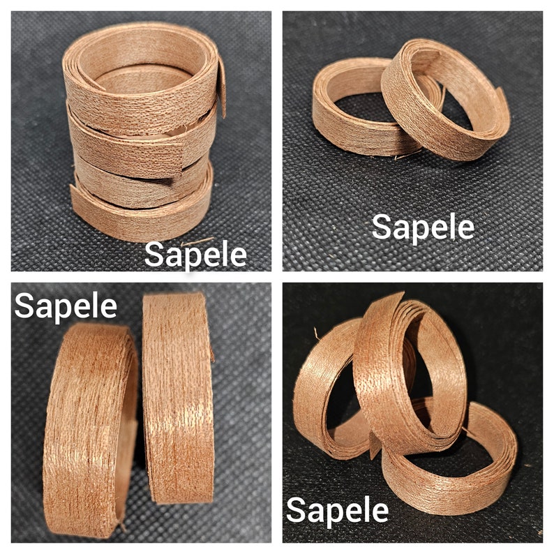 Bentwood Ring Blanks, Exotic Ring Blanks, Domestic Ring Blanks, Only Wood ring blanks Sapele