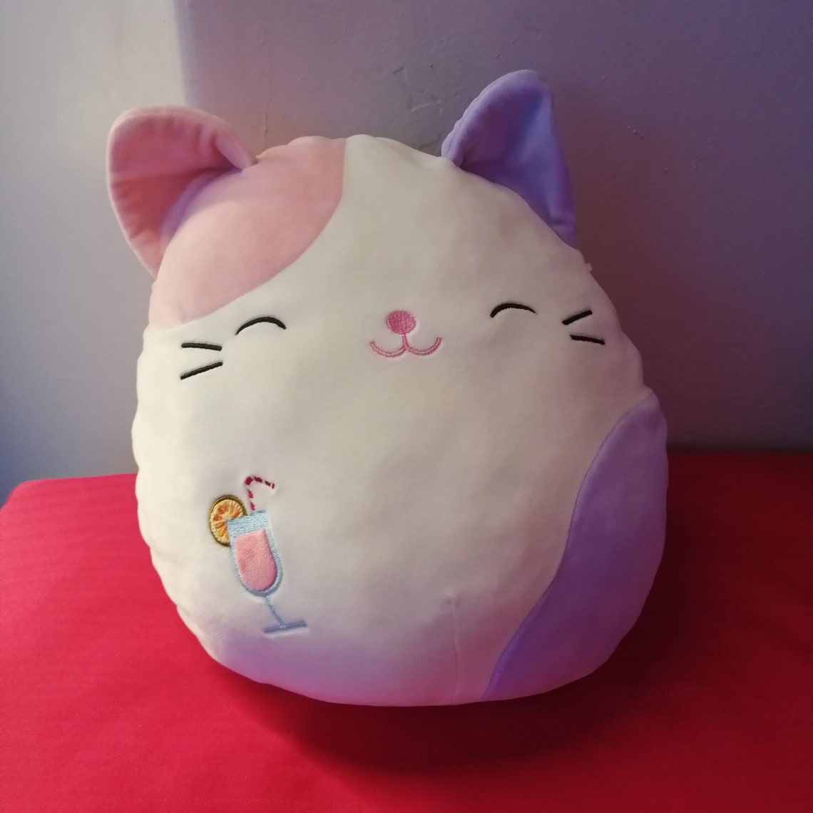 12 Inch Squishmallow No Tags Summer Charlotte the Cat Etsy