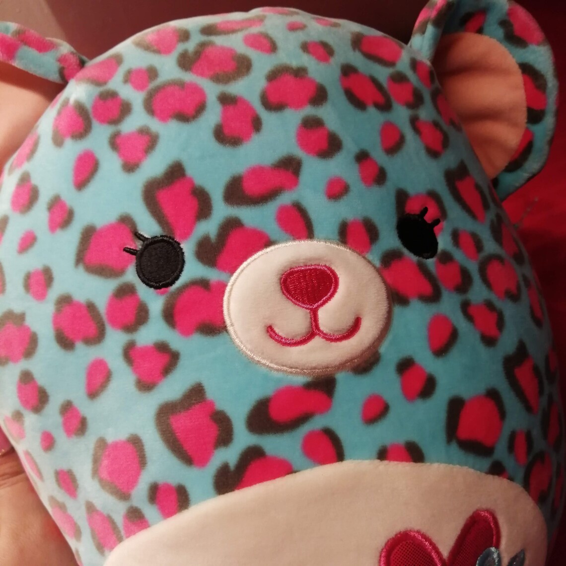12 Inch Squishmallow NWT Valentines Leopard Chelsea | Etsy