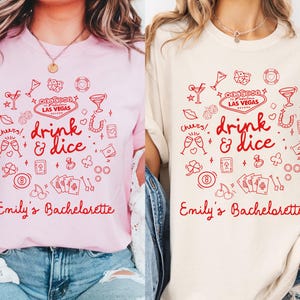 Vegas Bachelorette Shirts Bachlorette Shirts Retro Casino Bachelorette Party Shirts Bachelorette Party Vegas Custom Bachelorette Shirts