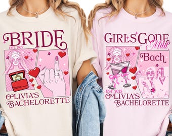 Girls Gone Mild Girls Gone Mild Bach Shirts Girls Gone Mild Bachelorette Spa Bachelorette Bachelorette Girls Gone Mild Girls Night In Shirt