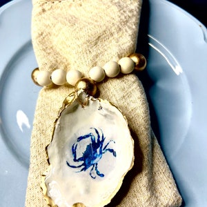 Oyster napkin holder