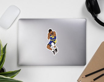 Stephen Curry Night Night Celebration Sticker
