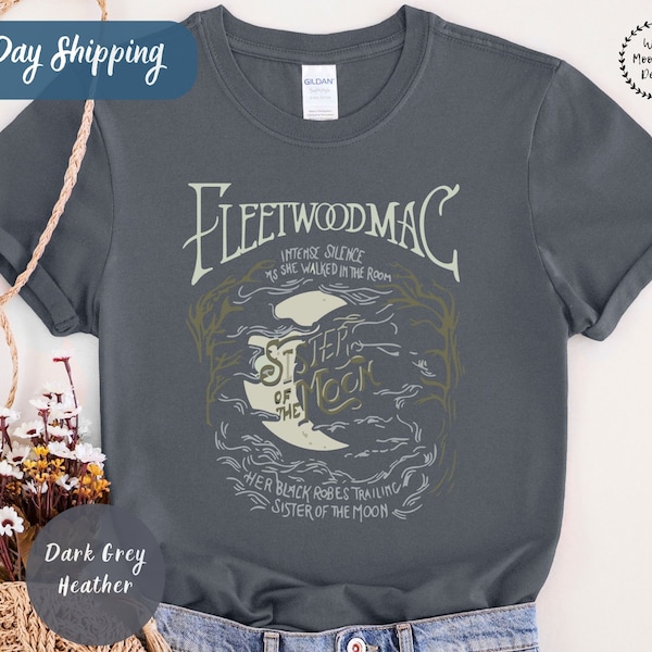 Vintage Fleetwood Mac Shirt, Sisters Of The Moon Shirt, Fleetwood Mac Shirt, Music Rock Band Shirt