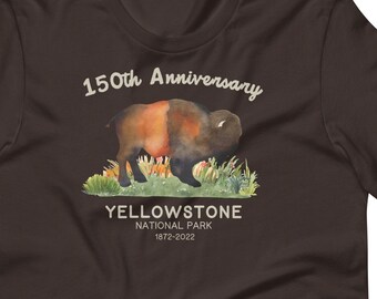 Yellowstone Unisex t-shirt 150 Anniversary