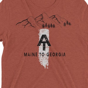Vintage Appalachian trail T-shirt, hiking AT shirt is a great outdoor gift