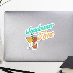 Sundowner Bubble-vrije stickers Boating sticker