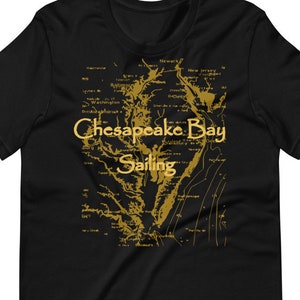 Chesapeake Bay sailing Short-Sleeve Unisex T-Shirt