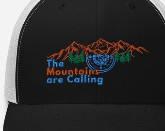 Las montañas están llamando a Trucker Cap