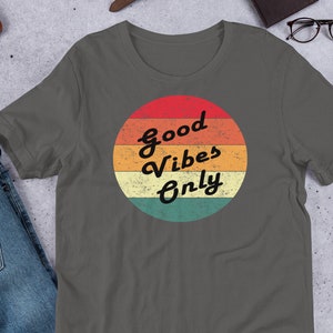 Good Vibes Unisex T-Shirt, Vacation Beach shirt