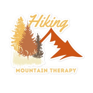 Hiking and mountain Bubble-free stickers