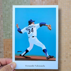 Fernando Valenzuela small prints