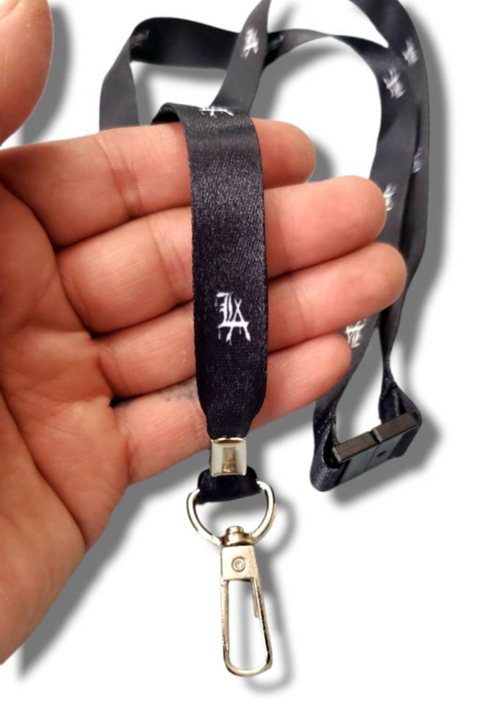 Los Angeles Lanyard LA Lanyard Badge Holder Lanyard Keychain Etsy