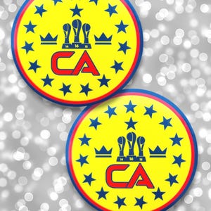 Club America Tricampeon - Club América Set of 2 stickers