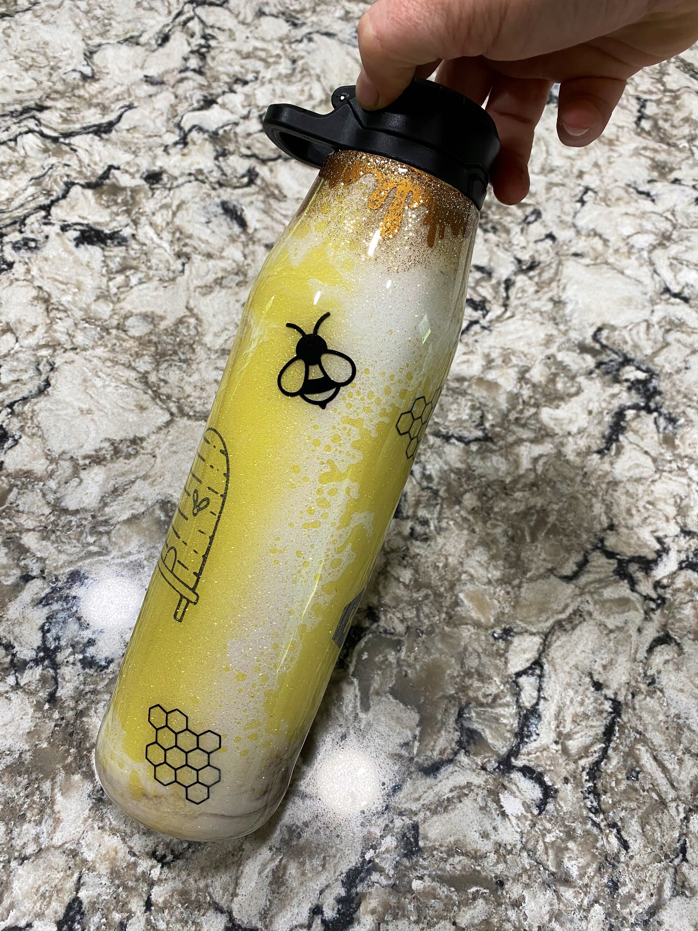Personalized 26oz Zulu Brand Water Bottle Honey Bees Bee Etsy