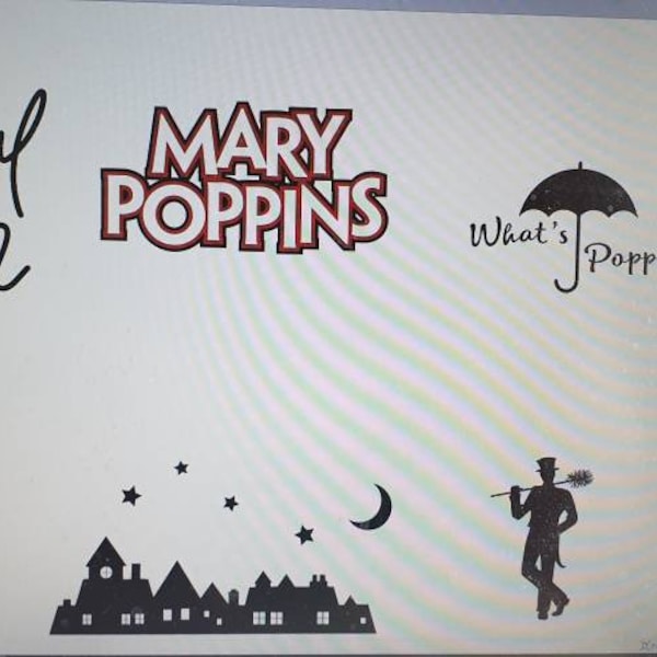 Mary Poppins SVG