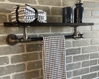 Pipe Towel Rack - Etsy