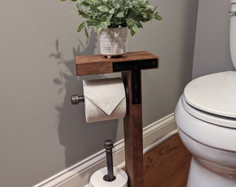 Iron Toilet Paper Holder