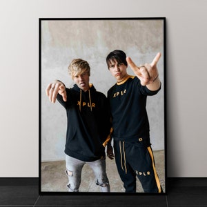 Exclusive Sam and Colby  Artwork - Transform Your Space with a Touch of Mystique!